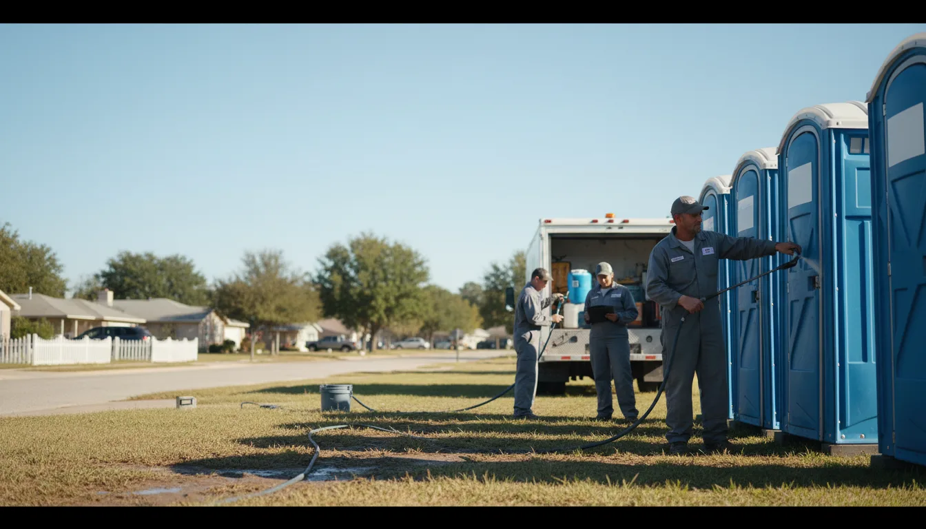 Long-Term Portable Toilet Rental in Posen, IL near me